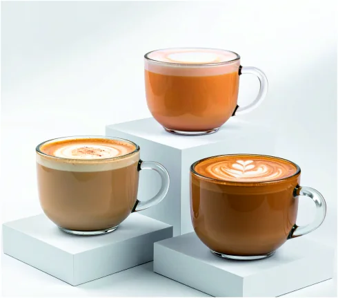 The Tea Planet tea lattes, hot and creamy