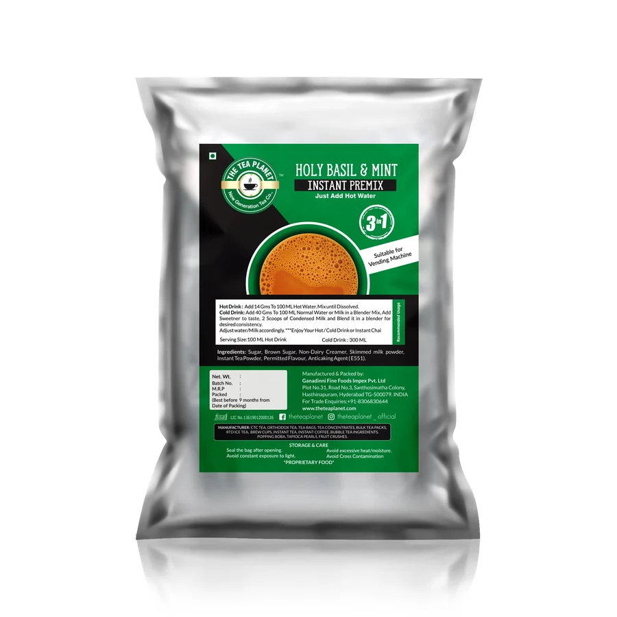 Holy Basil & Mint Chai Instant Premix 1 KG