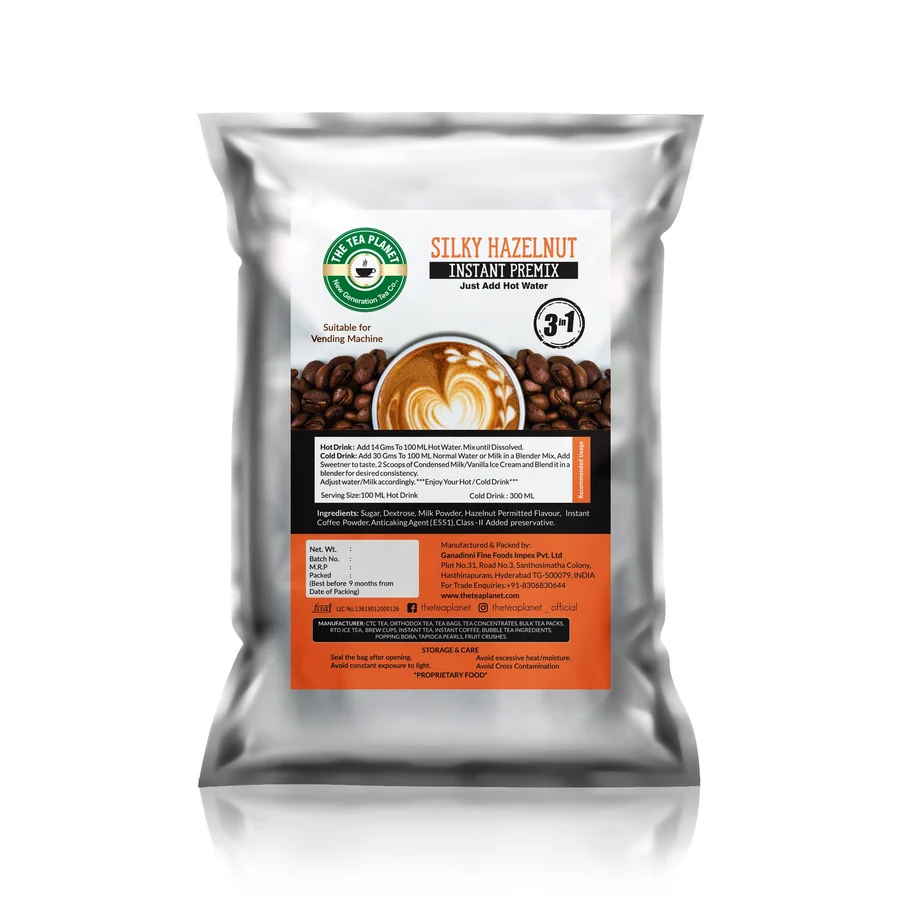 Silky Hazelnut Coffee Instant Premix 1 KG