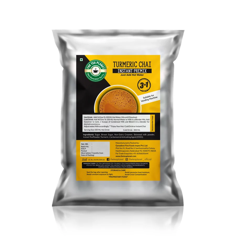 Turmeric Chai Instant Premix 1 KG
