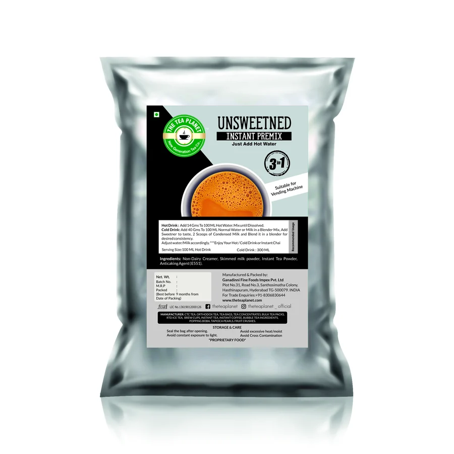 Unsweetened Chai Instant Premix 1 KG
