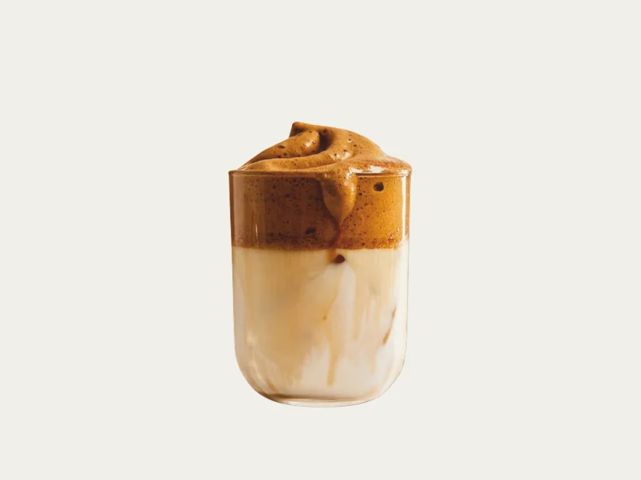 Almond Dalgona Latte