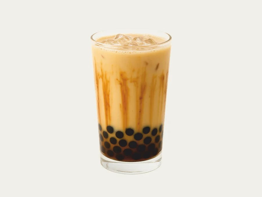 Almond Tapioca Milk Tea