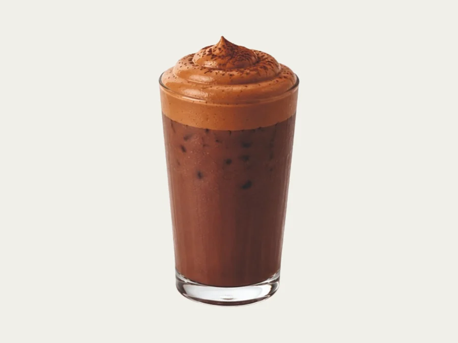 Chocolate Dalgona Latte