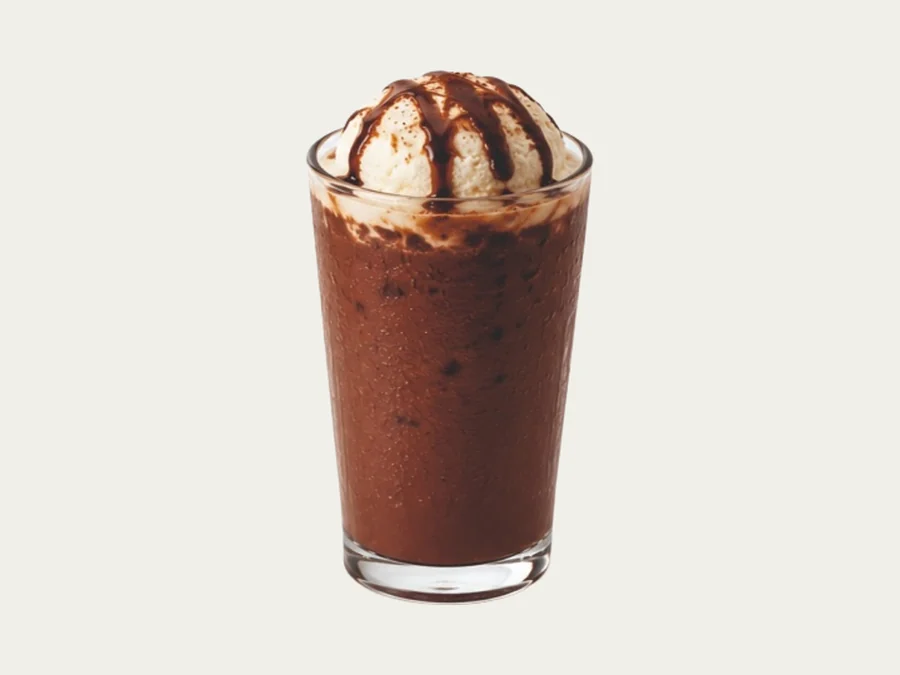 Chocolate Float with Ice Cream