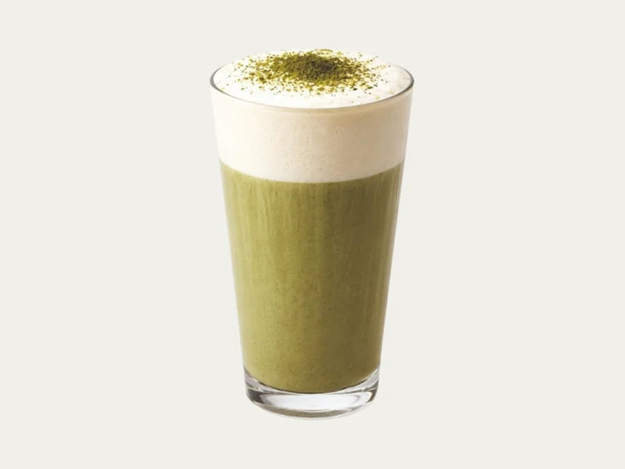 Green Tea Cream Cap Latte