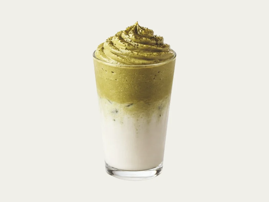 Green Tea Dalgona Latte