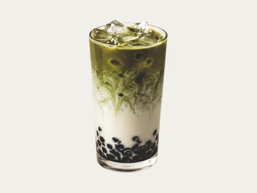 Green Tea Dirty Latte