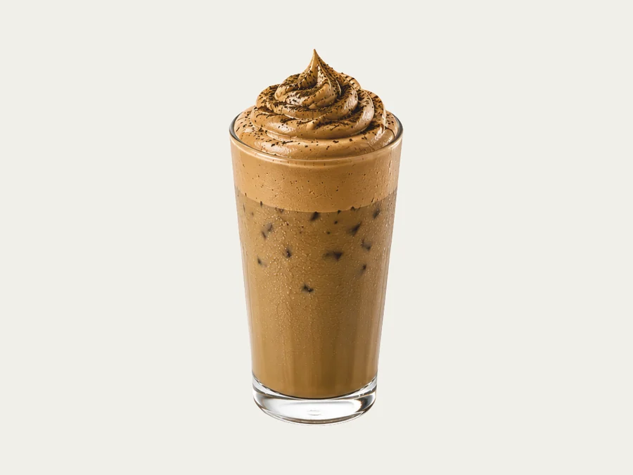 Hojicha Dalgona Latte