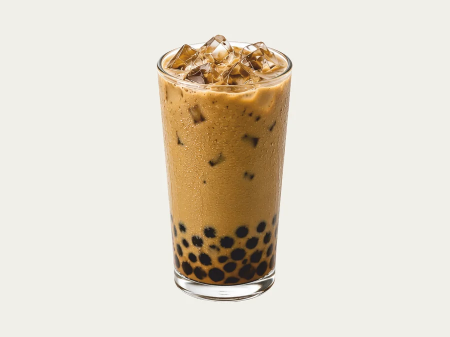Hojicha Tapioca Latte