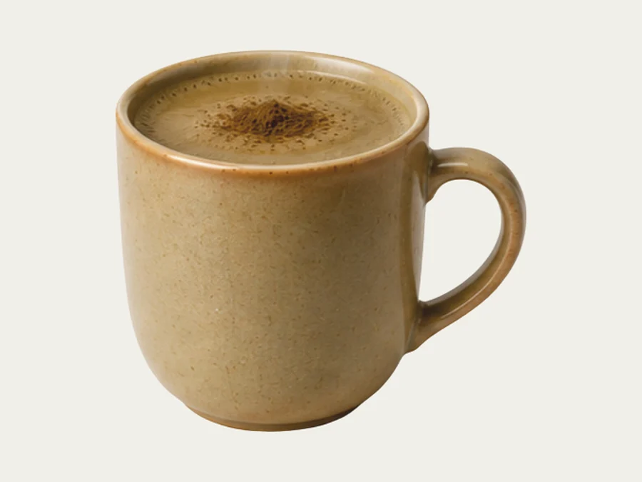 Hot Hojicha Latte