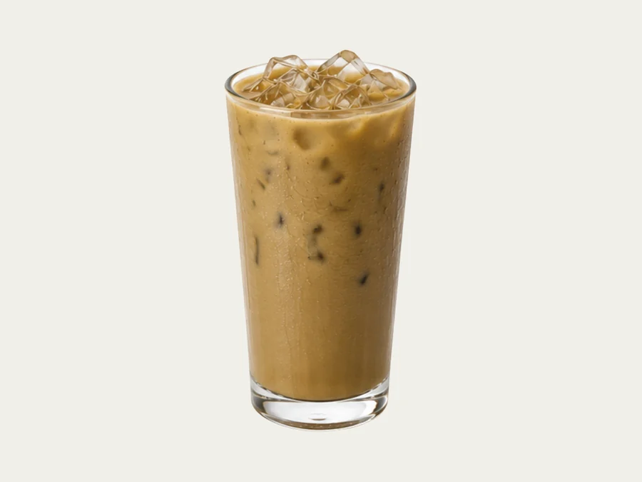 Iced Hojicha Latte
