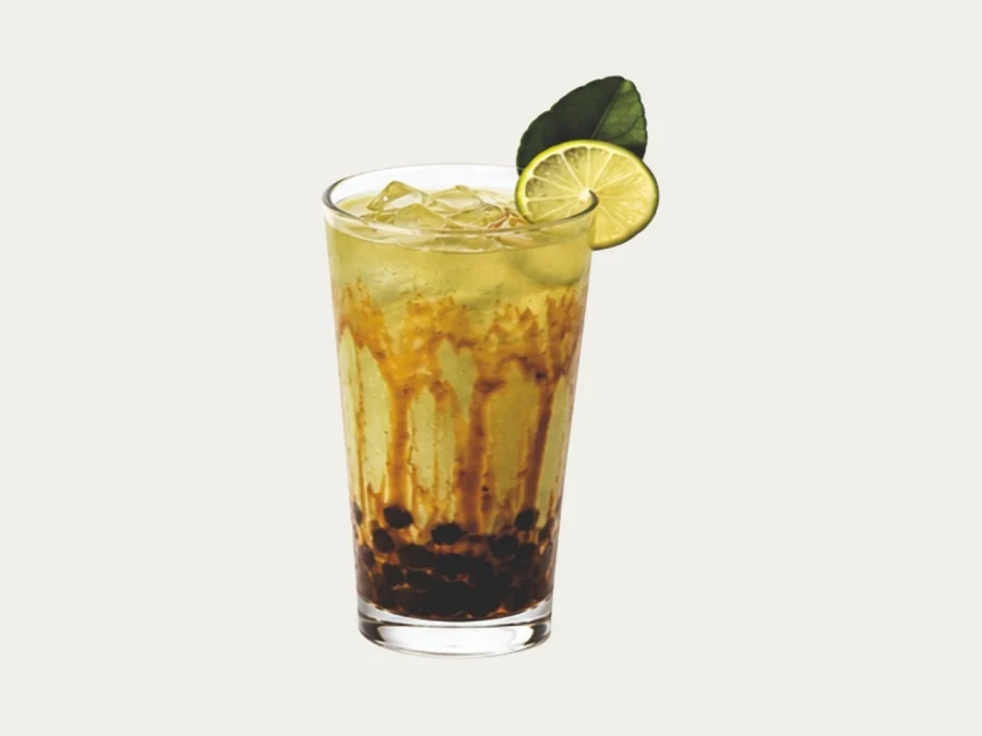Kaffir Lime Brown Sugar Pearl Tea