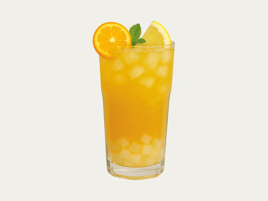Kumquat Lemon with Lychee Nata