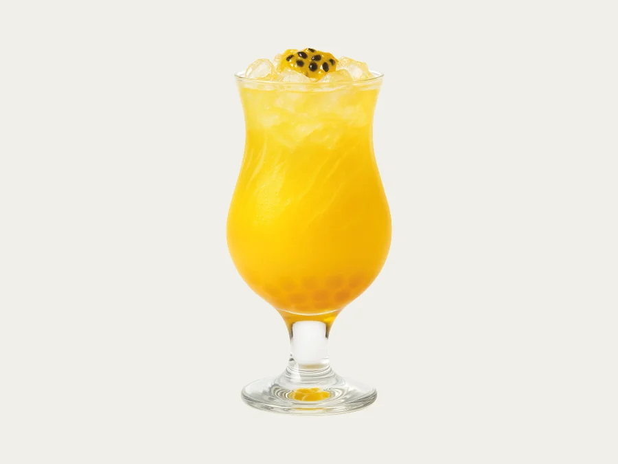 Kumquat Lemon with Passion Fruit Popping