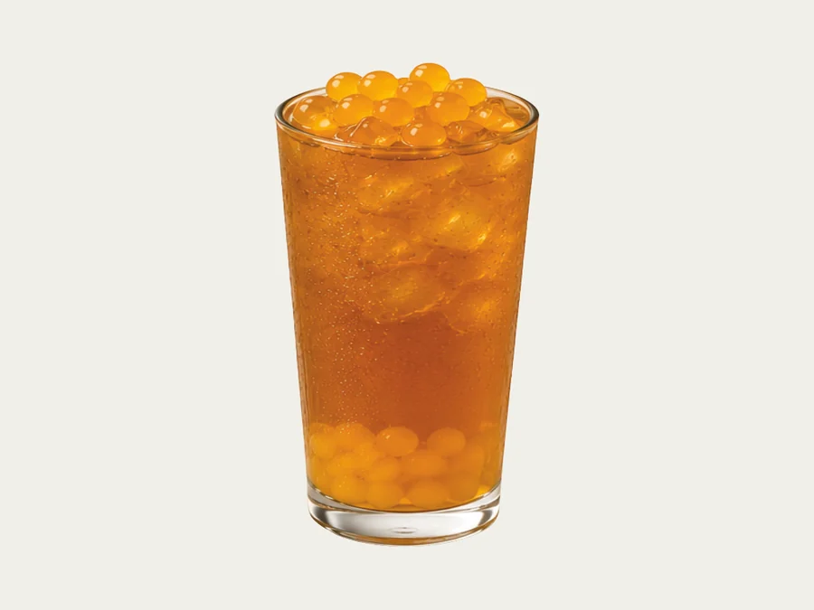 Longan & Honey with Mango Popping