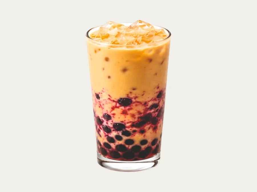 Mango Berry Burst Milk Tea