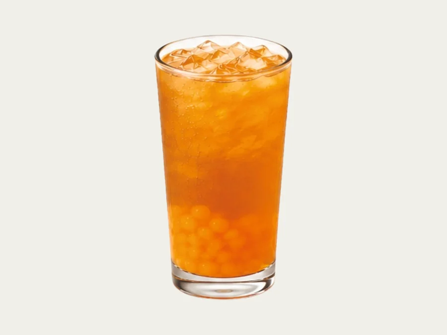 Mango Passion Popping Tea
