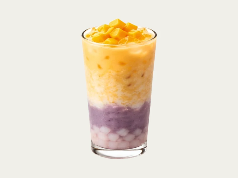 Mango Taro Nata Snow Tea