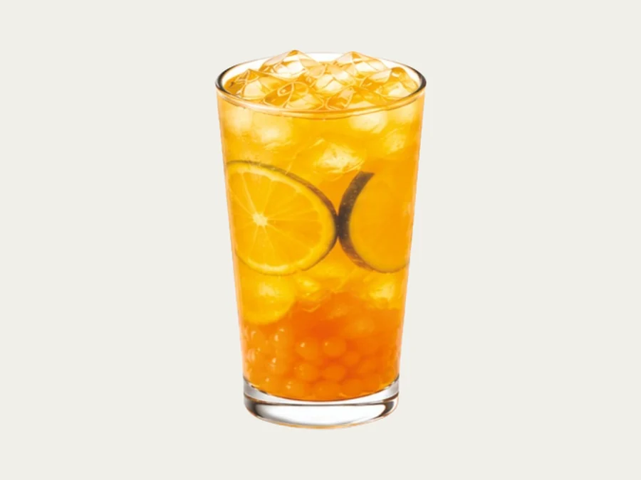 Shaken Mango Citrus Pop Tea