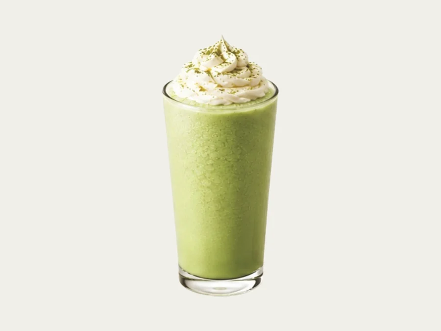 Pandan Ice Cream Frappe