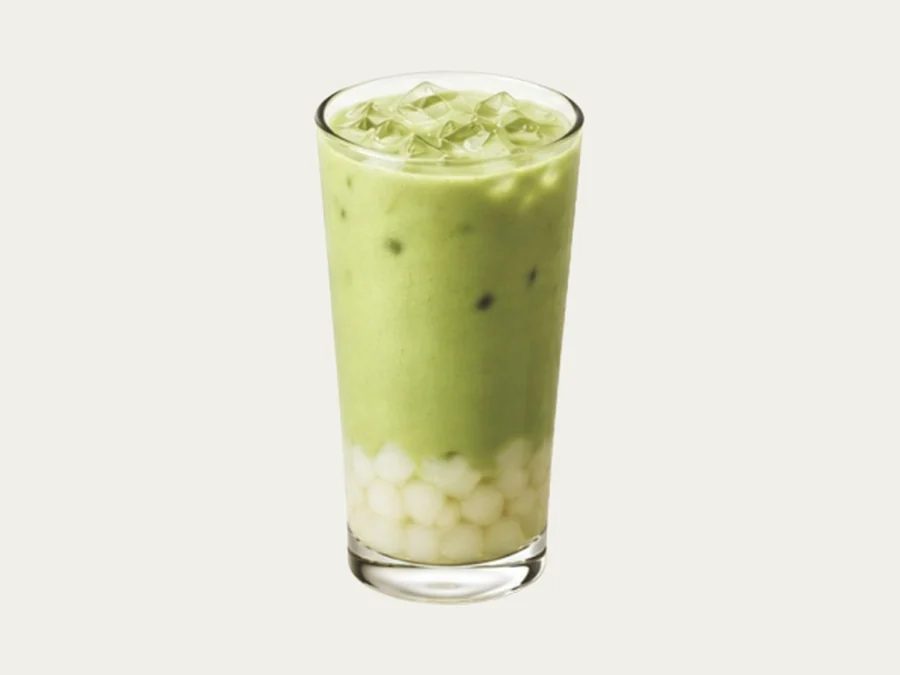 Pandan with Lychee Nata