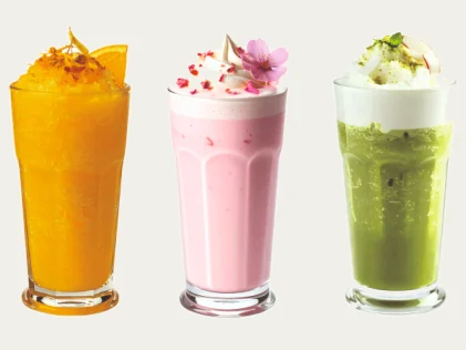 Slush & Frappe drinks from The Tea Planet