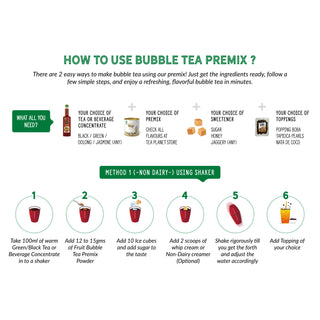 Bubblegum Bubble Tea Premix