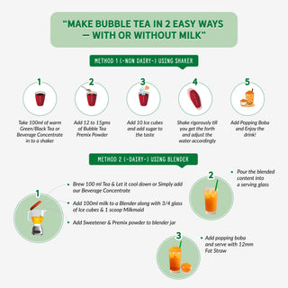 Ginger Jasmine  Fruit Bubble Tea Premix - 1 kg