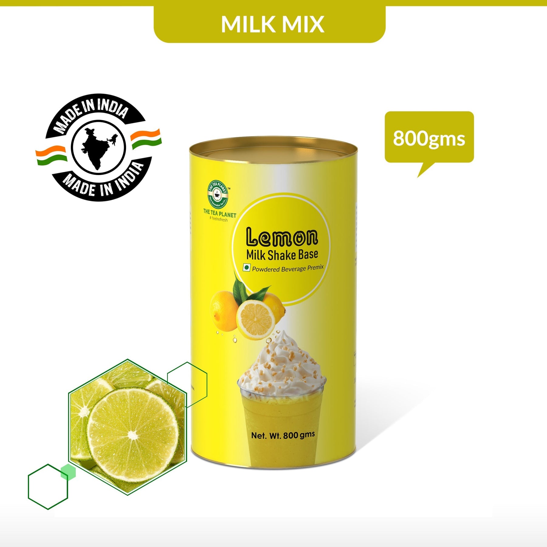 Lemon Milkshake Mix - 400 gms