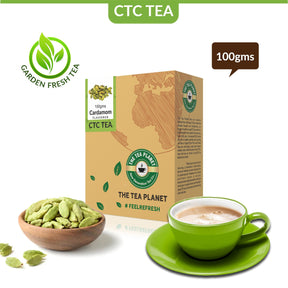 Cardamom Flavored CTC Tea - 400 gms
