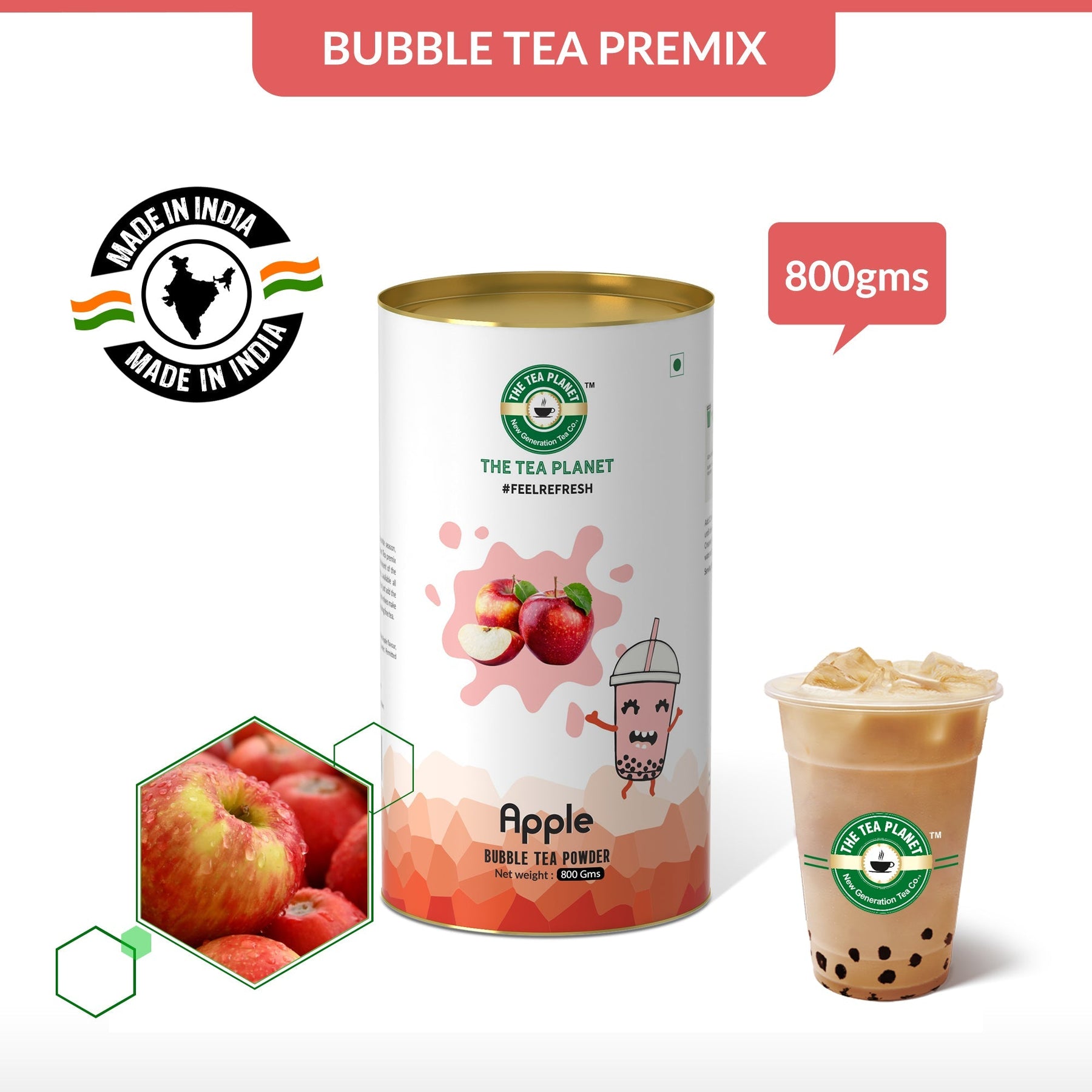Apple Bubble Tea Premix