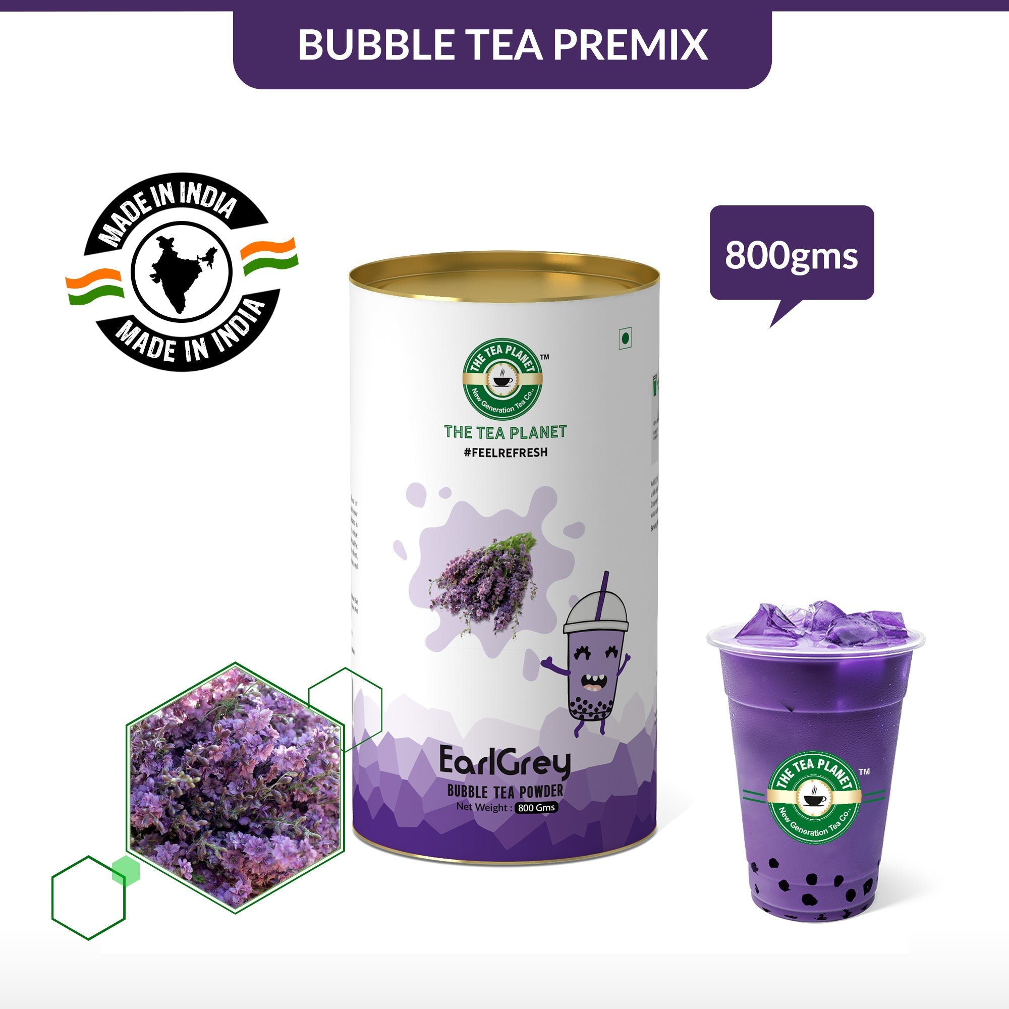 Earl Grey Bubble Tea Premix