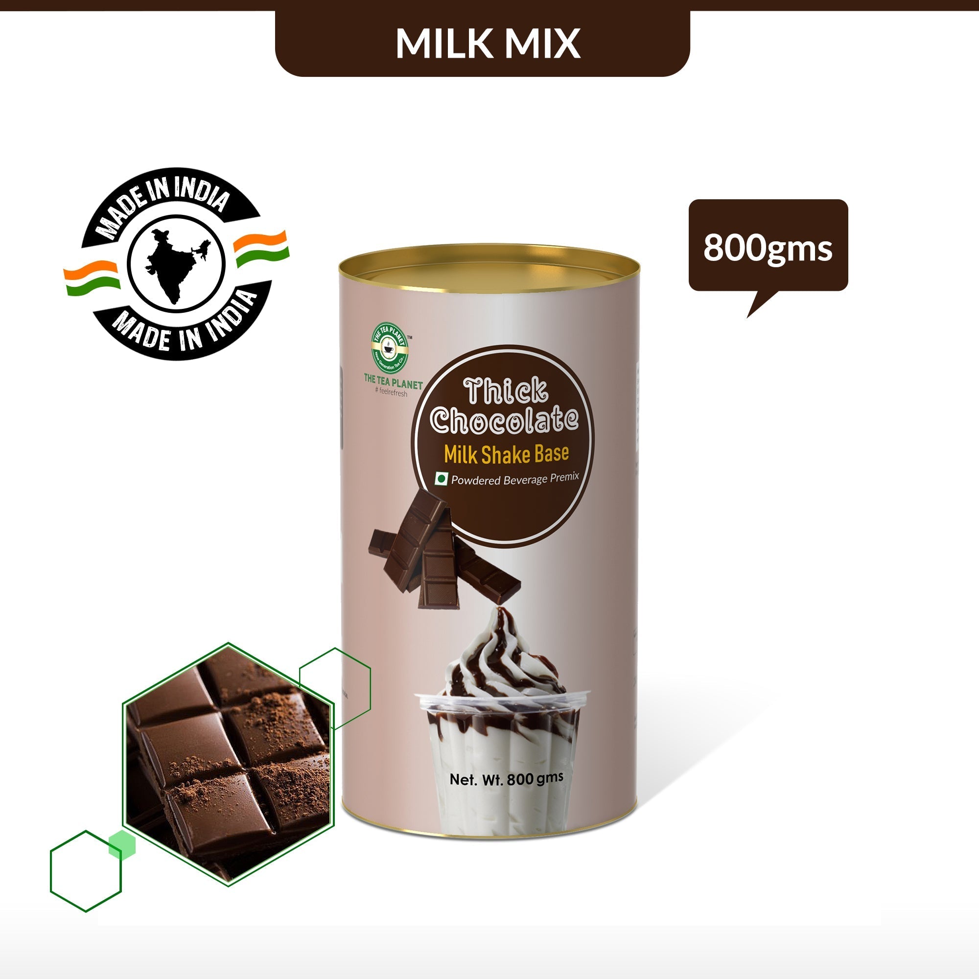 Thick Chocolate Milkshake Mix - 800 gms
