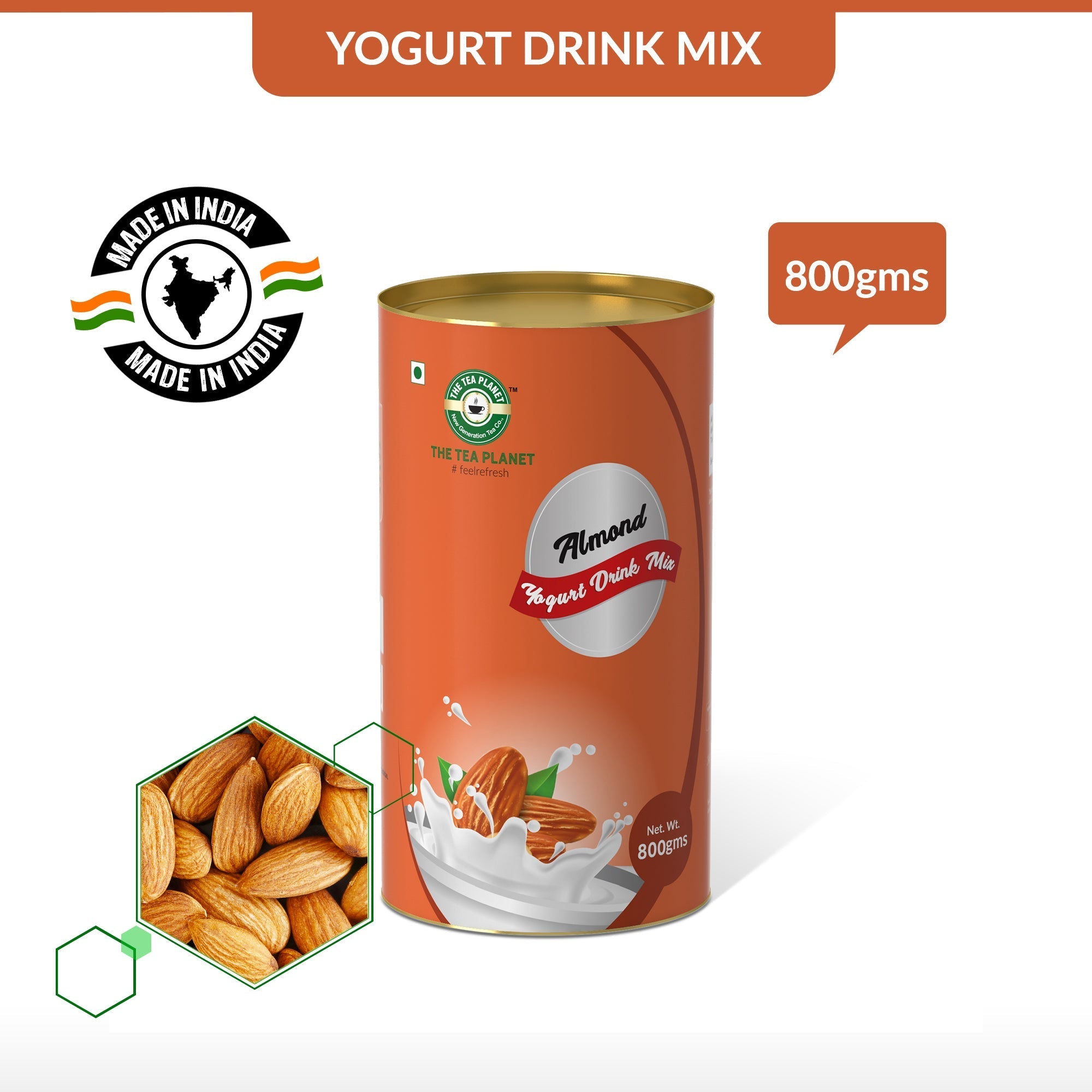 Almond Flavored Lassi Mix - 400 gms