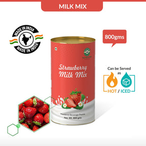 Strawberry Flavor Milk Mix - 800 gms