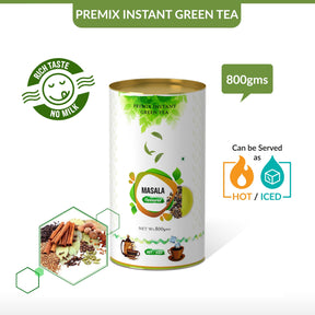 Masala Flavored Instant Green Tea - 400 gms