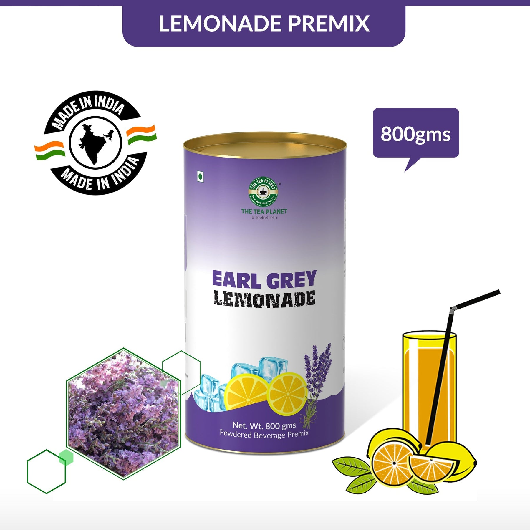Earl Grey Lemonade Premix - 400 gms
