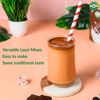 Peach Flavored Lassi Mix