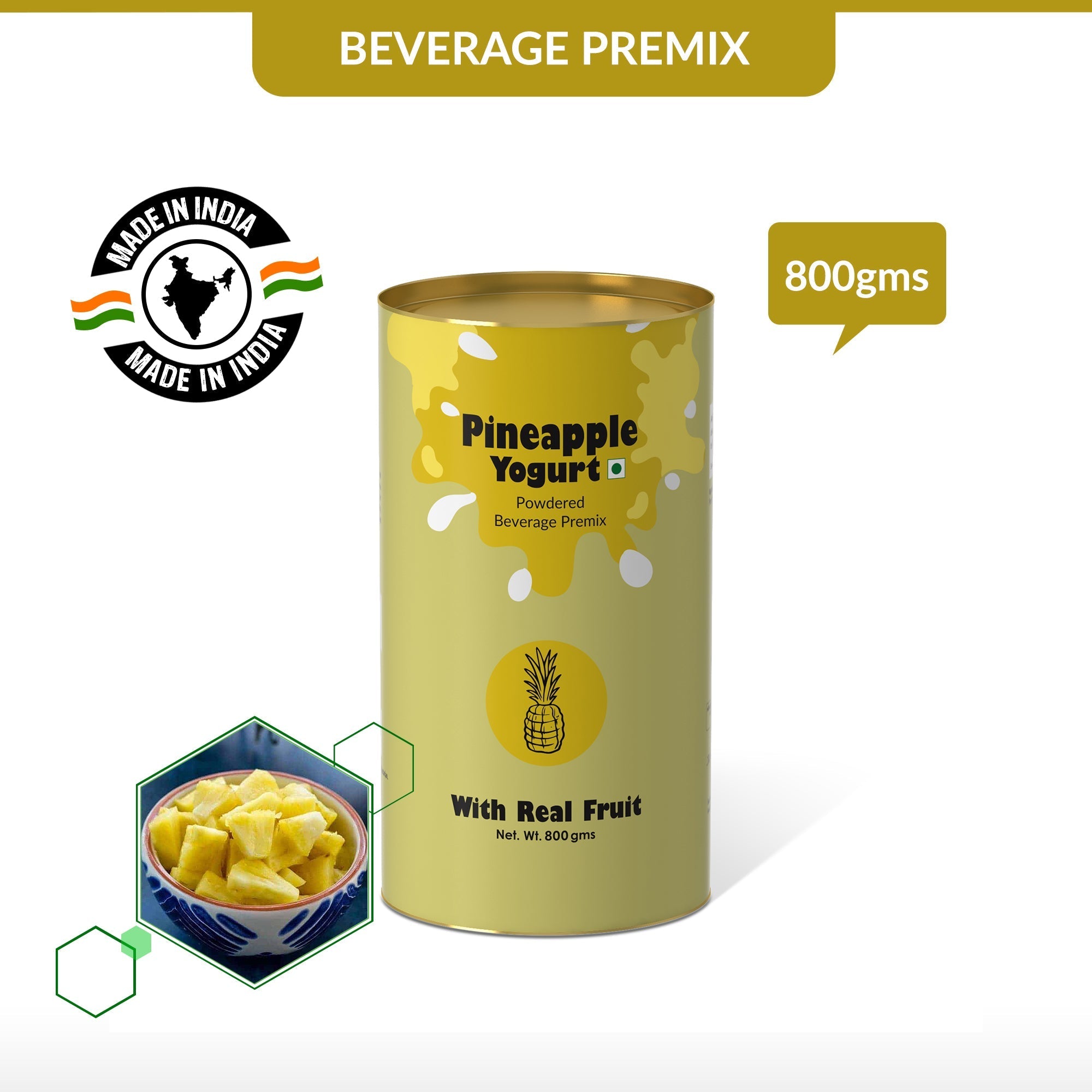 Pineapple Yogurt Mix - 400 gms