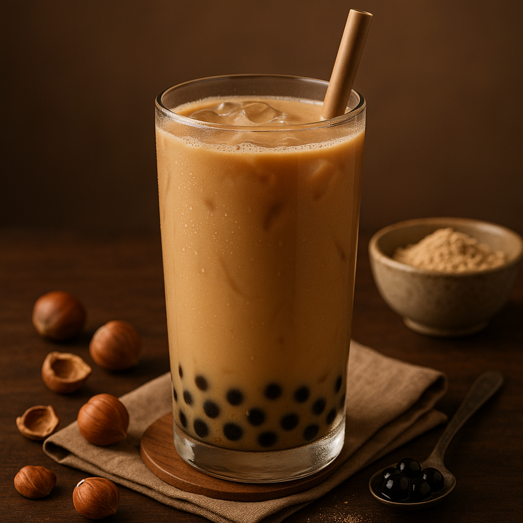 Hazelnut Bubble Tea Premix