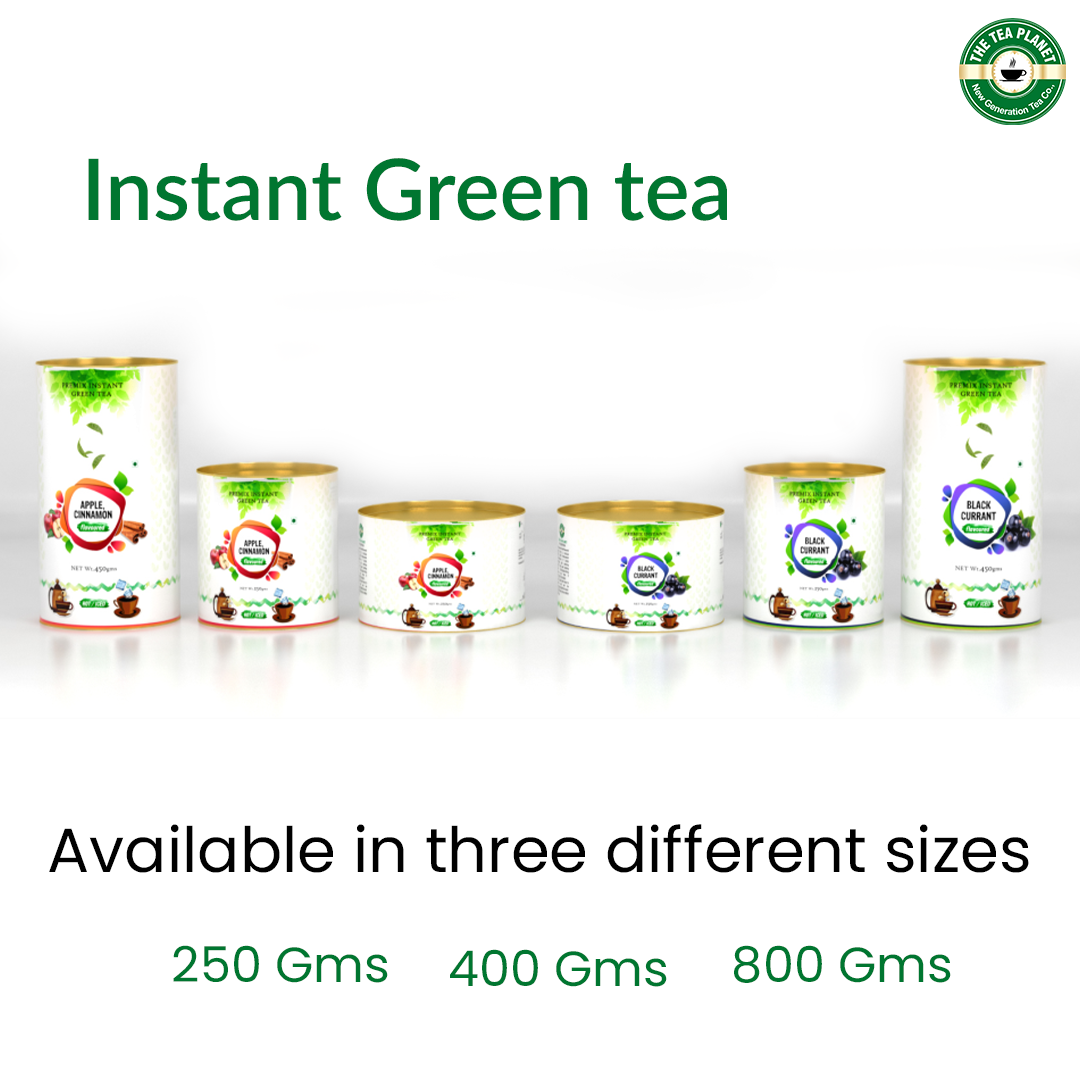 Raspberry Flavored Instant Green Tea