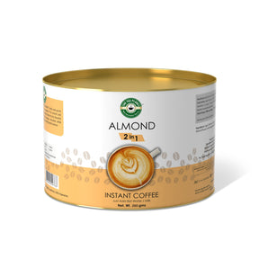 Almond Instant Coffee Premix (2 in 1) - 400 gms