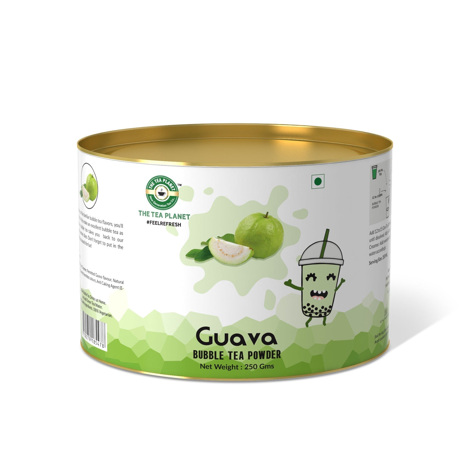 Guava Bubble Tea Premix - 400 gms