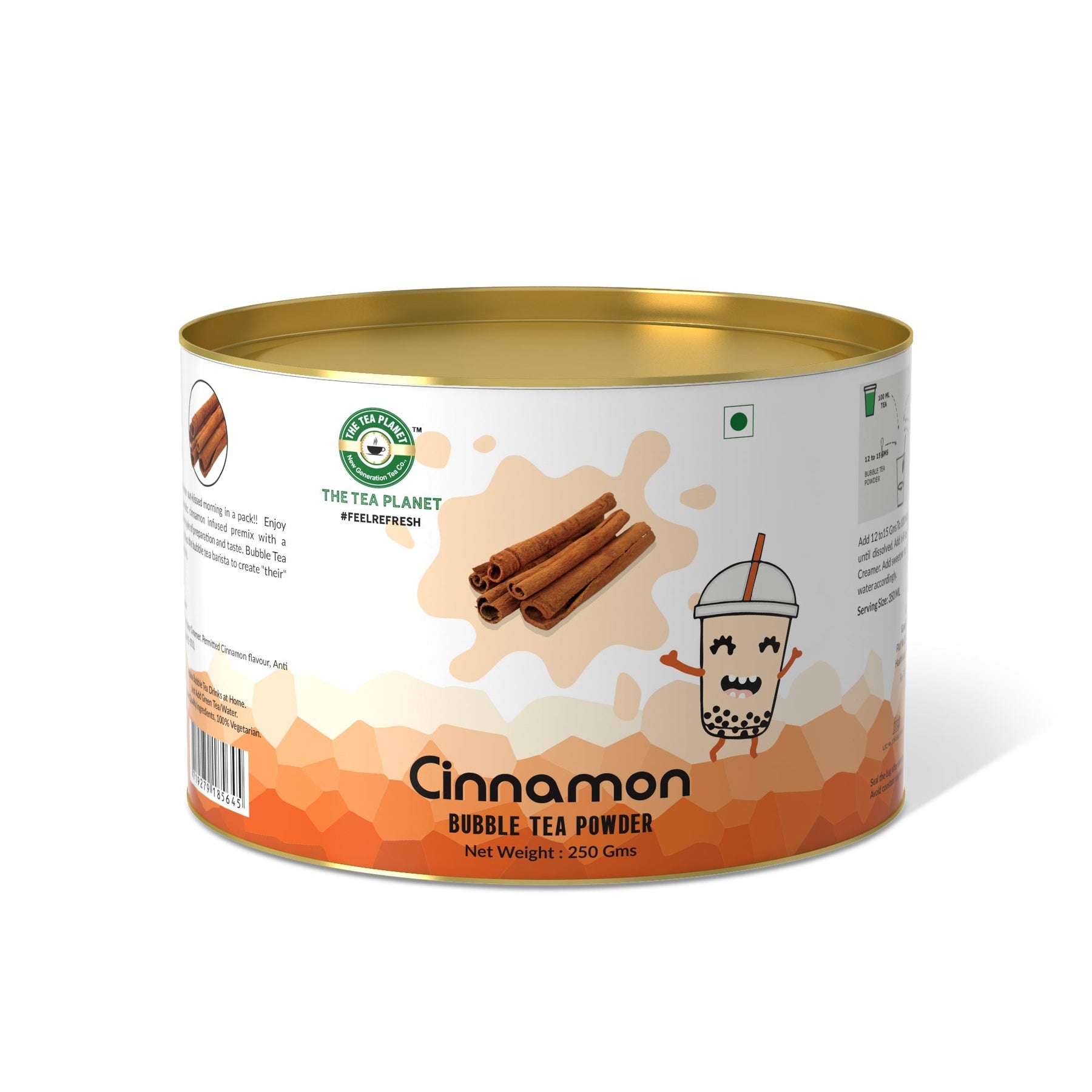 Cinnamon Bubble Tea Premix - 800 gms