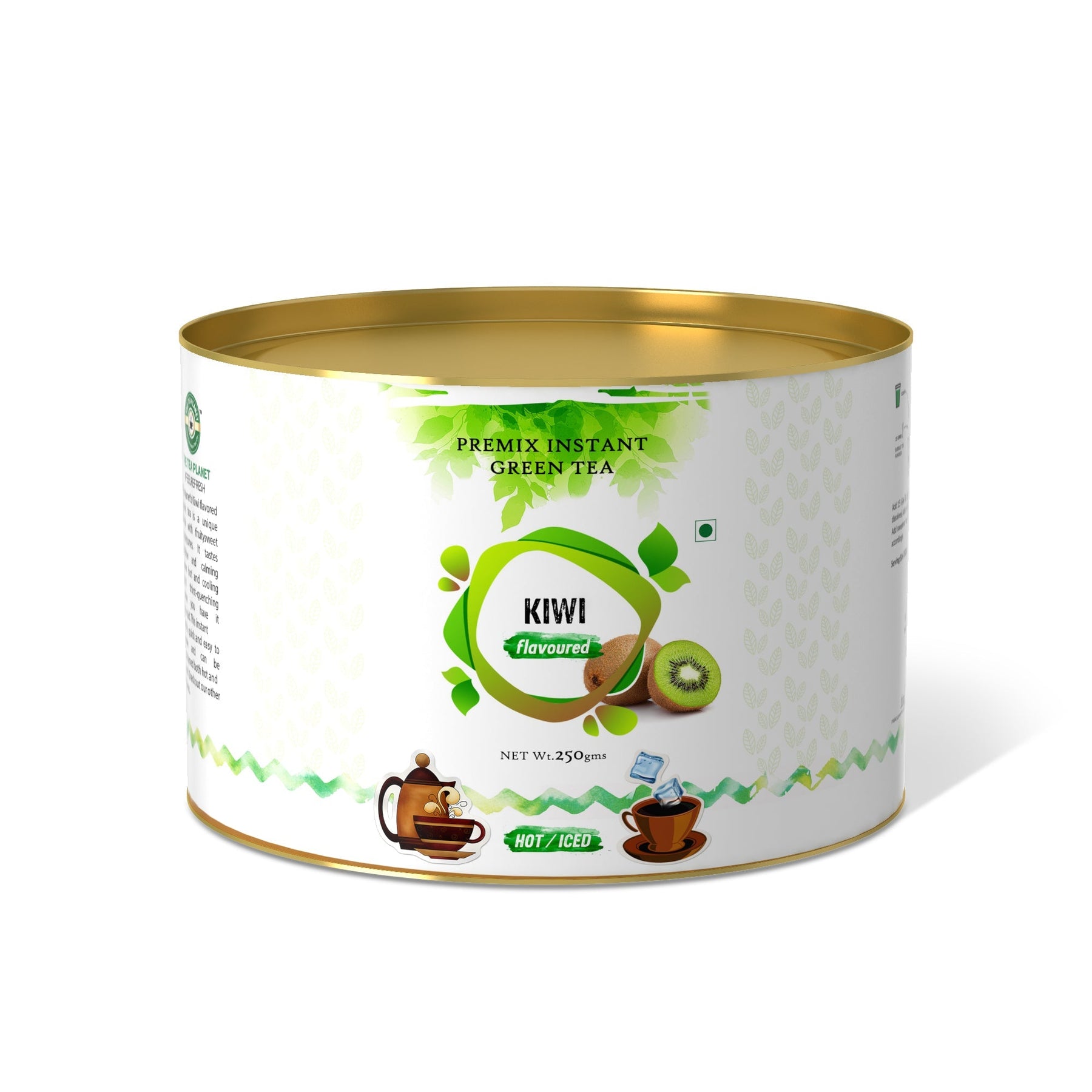 Kiwi Flavored Instant Green Tea - 800 gms