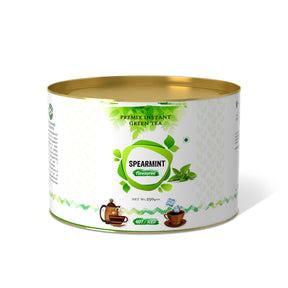 Spearmint Flavored Instant Green Tea - 400 gms