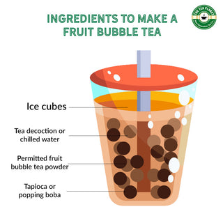Red Apple Fruit Bubble Tea Premix