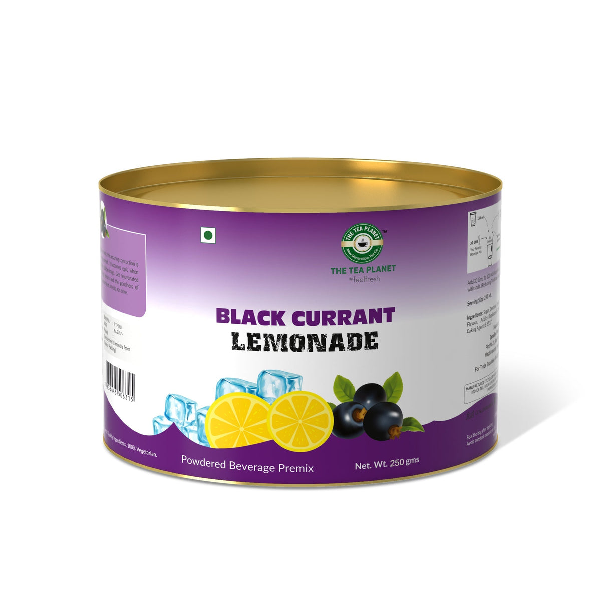 Black Currant Lemonade Premix - 400 gms