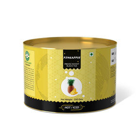 Pineapple Flavored Instant Black Tea - 400 gms